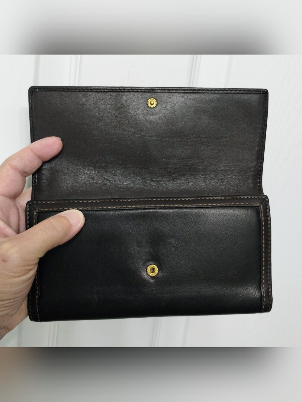 Coach Wallet Tattersall Y2K Vintage - Picture 5 of 10